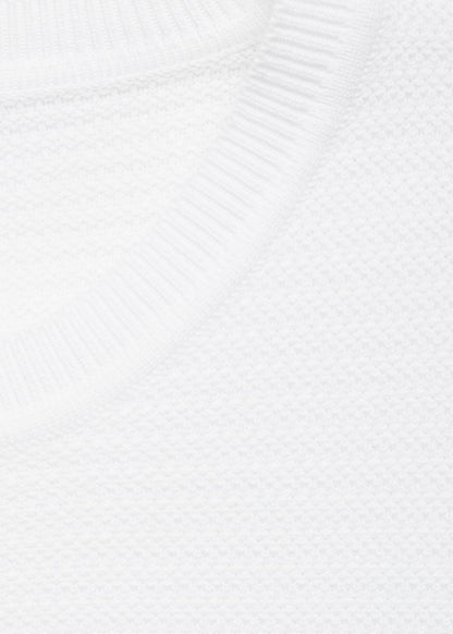Mango Original Men RIBBED KNIT T-SHIRT 77032538
