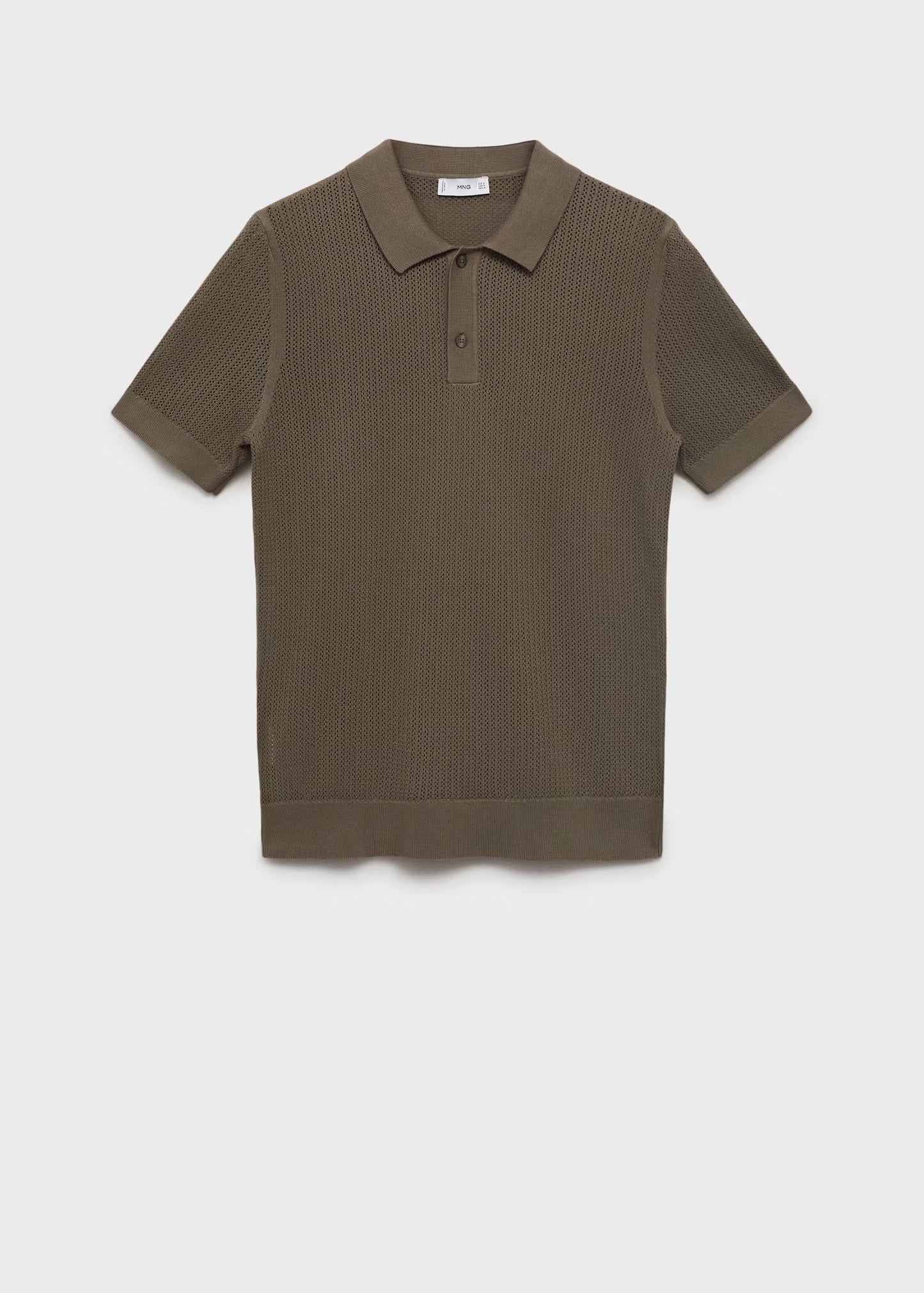 Mango Original Men RIBBED KNIT Polo-SHIRT 17031244