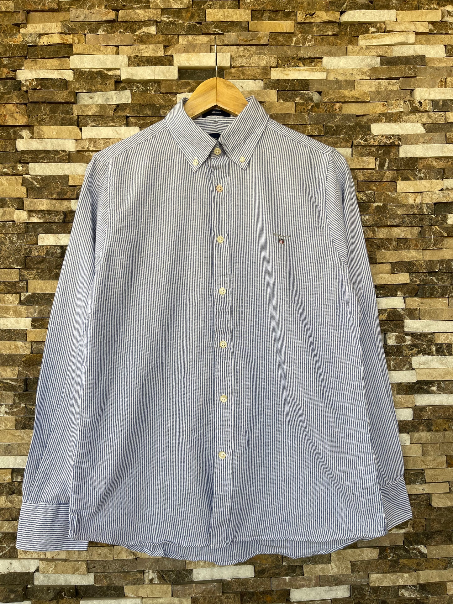 GANT Original Men Shirt Linen light blue .455