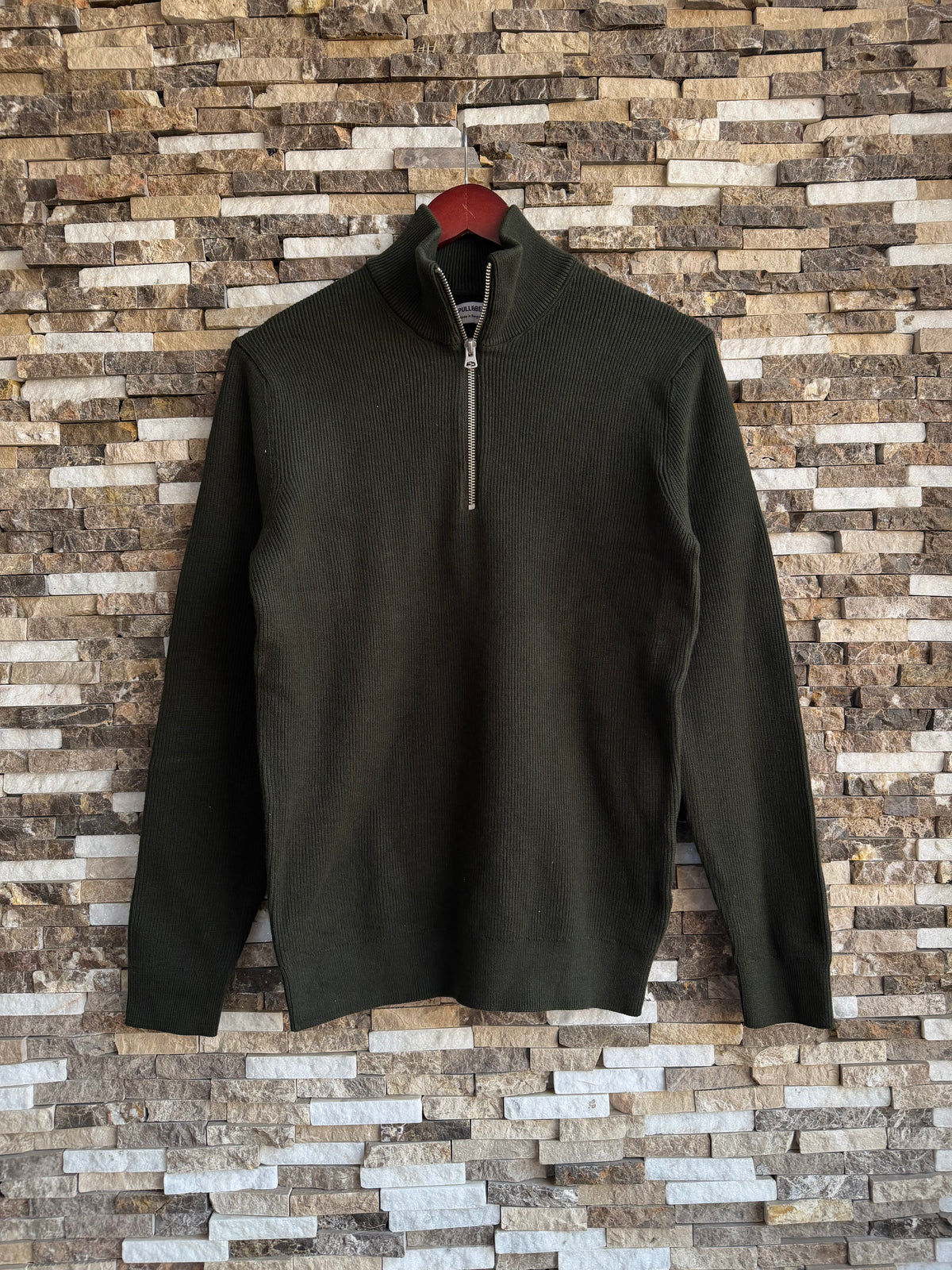 Men quarter zipper