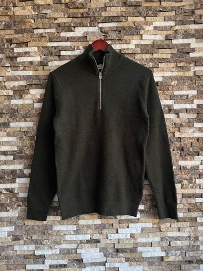 Men quarter zipper