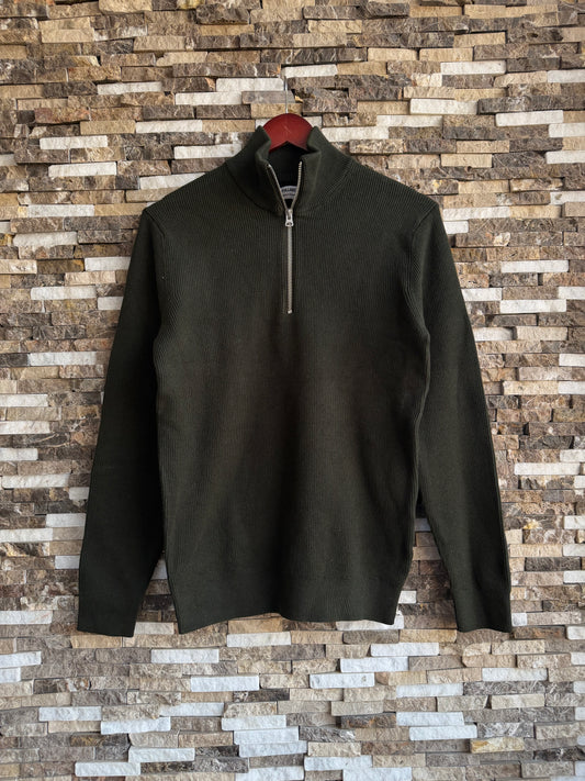 Men quarter zipper