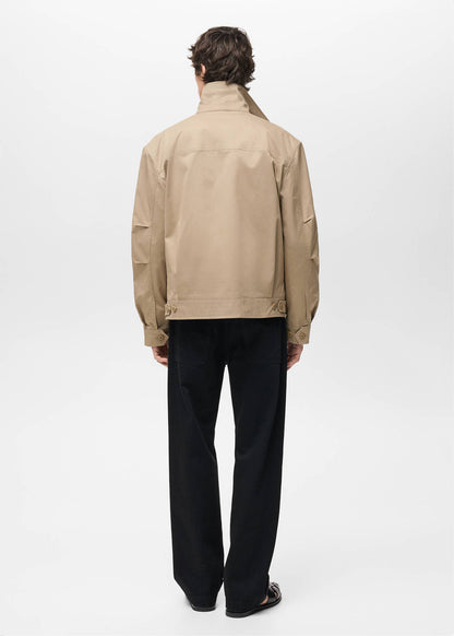 MANGO ORIGINAL MEN RELAXED-FIT JACKET