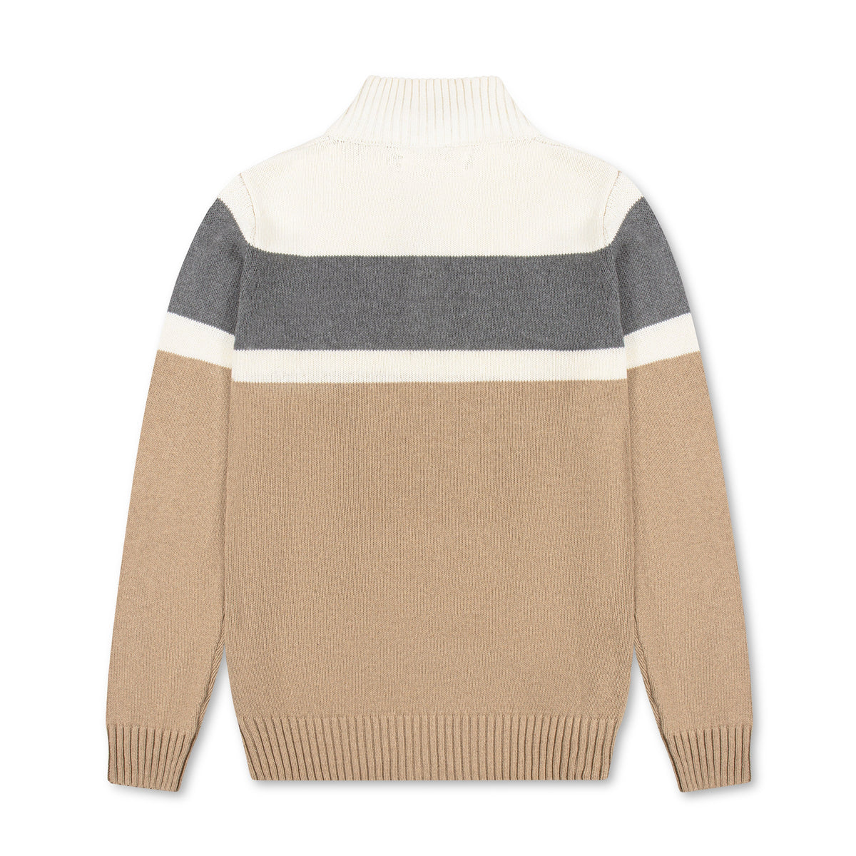U.S. Polo Assn. Original Men Striped Half-Zip Knit Sweater