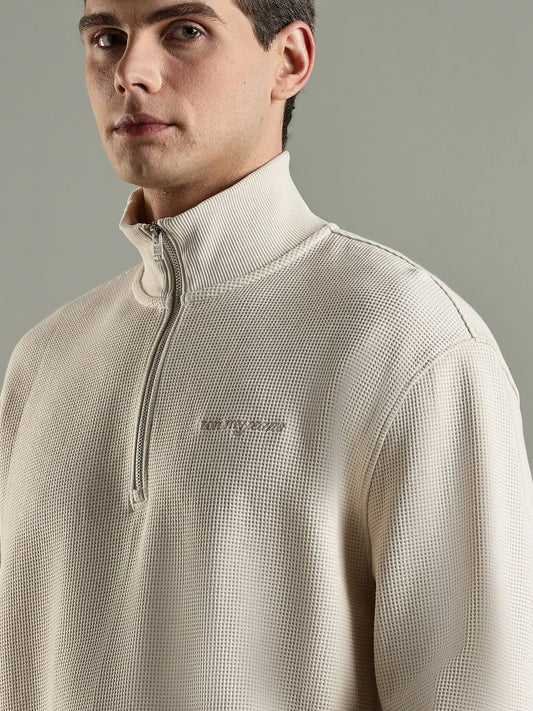 Tommy Jeans Original Men Quarter Zip-Up Sweatshirt
