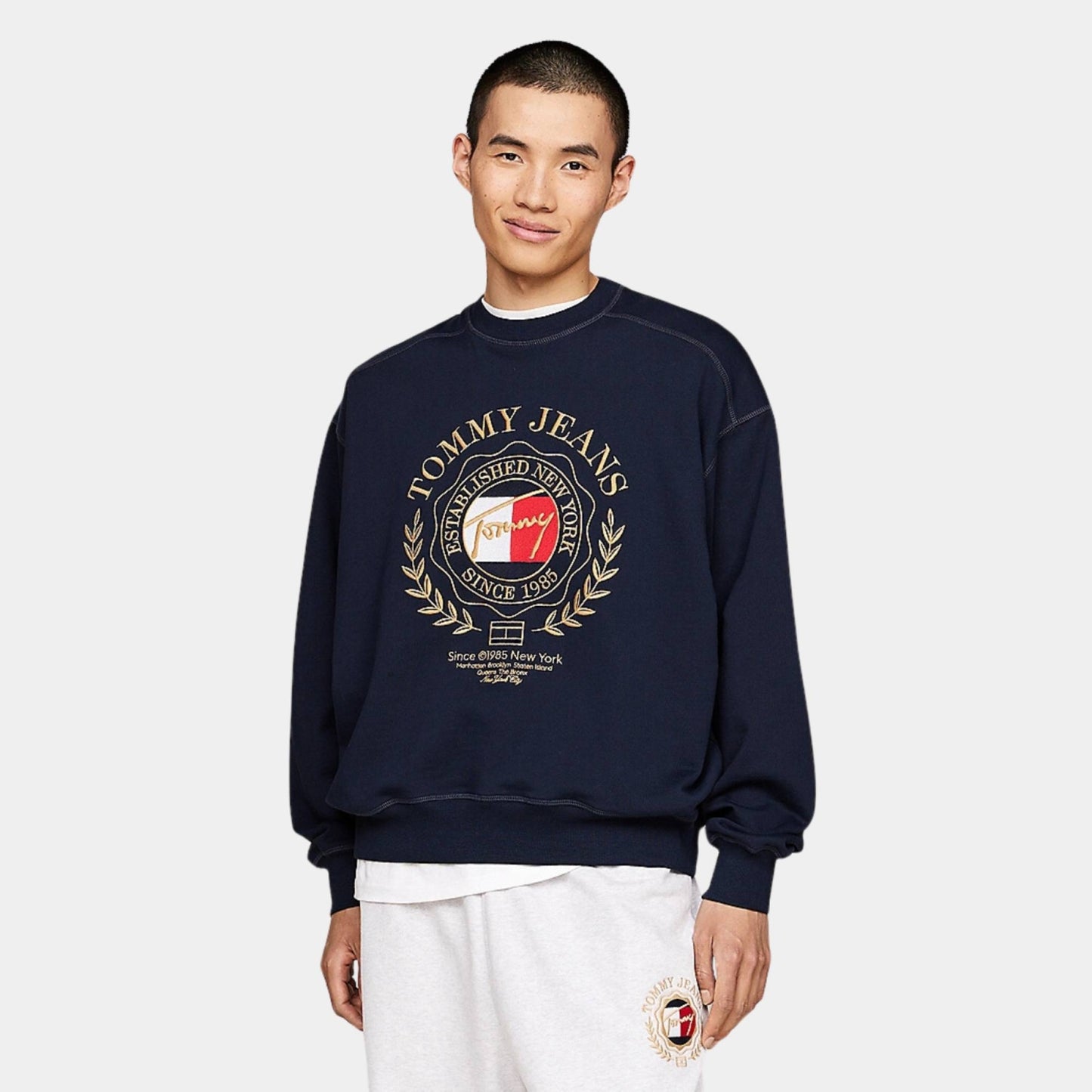 Tommy Hilfiger Original Men Oversized Sweatshirt تلبيسة أوسع مقاس