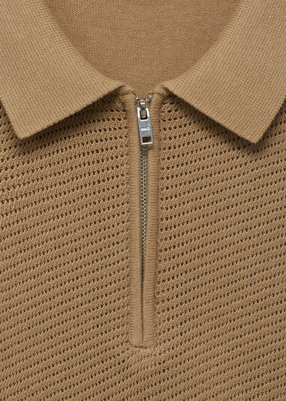Mango Original Men RIBBED KNIT Polo-SHIRT 87037899