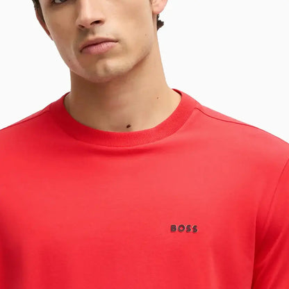 Hugo Boss Original 💯 Men Tshirt IN Red
