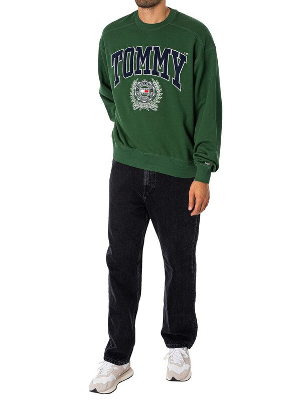 Tommy Hilfiger Original Men Oversized Sweatshirt تلبيسة أوسع مقاس