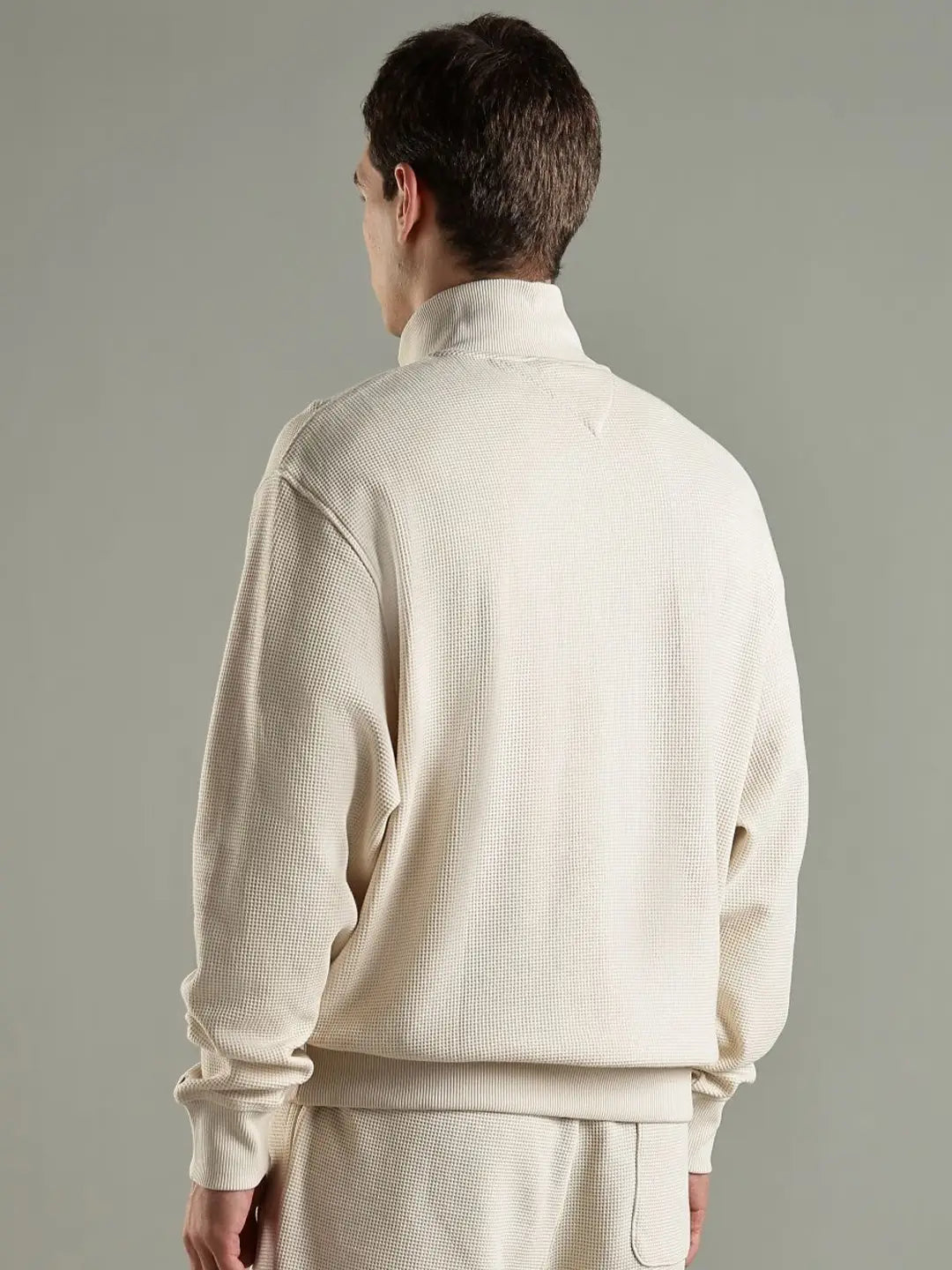Tommy Jeans Original Men Quarter Zip-Up Sweatshirt