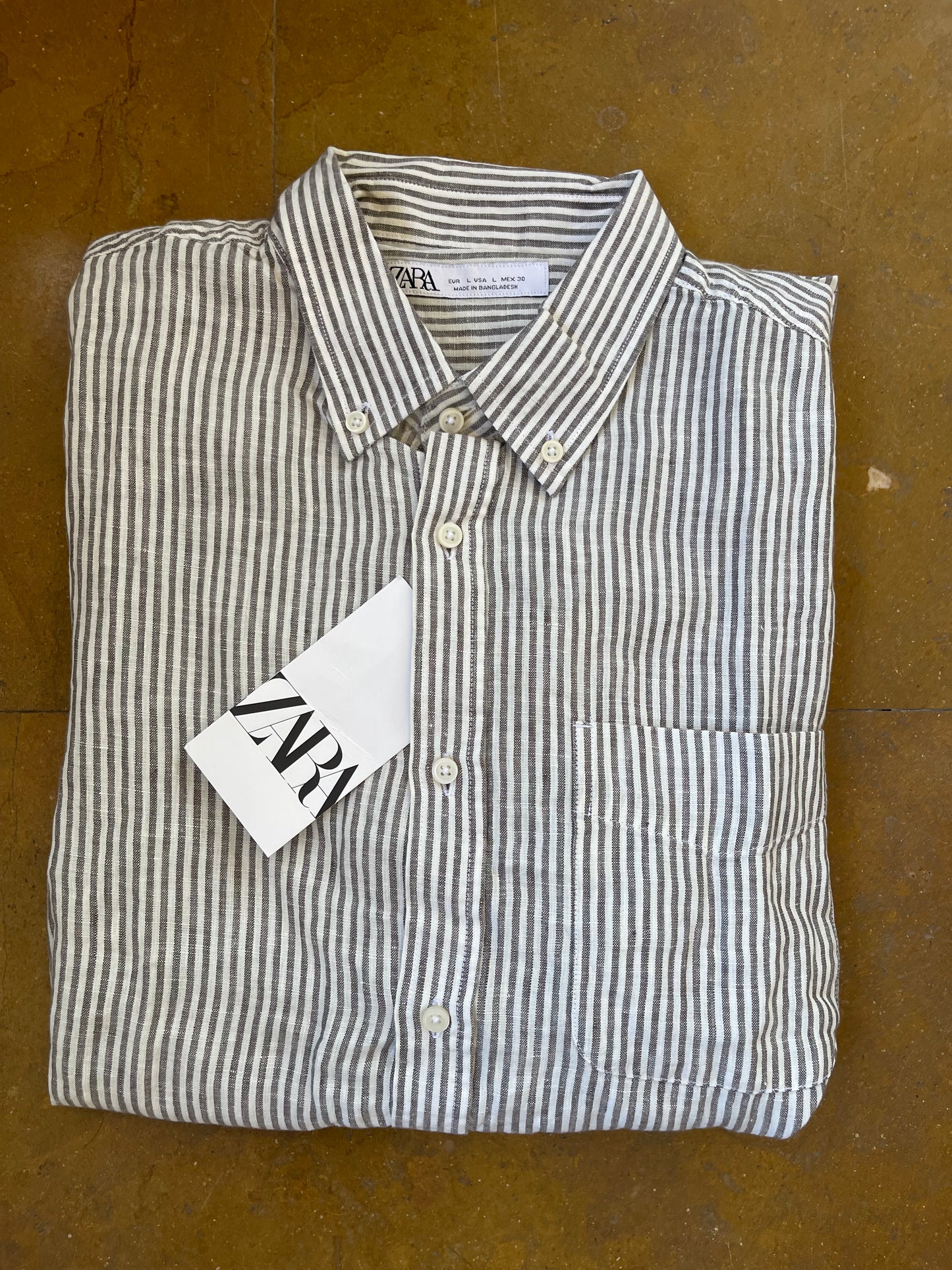 Zara Original Men Linen Shirt