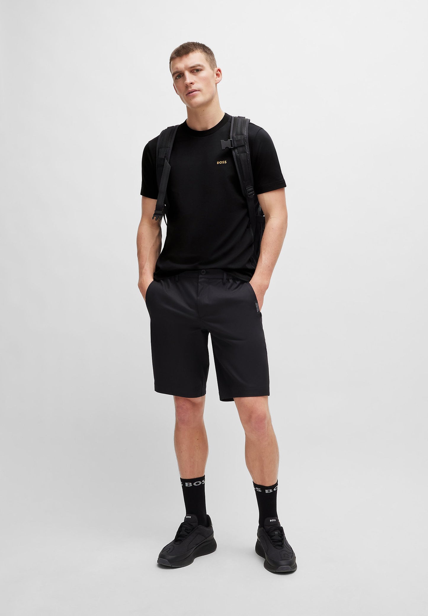 Hugo Boss Original 💯 Men Tshirt IN BLACK