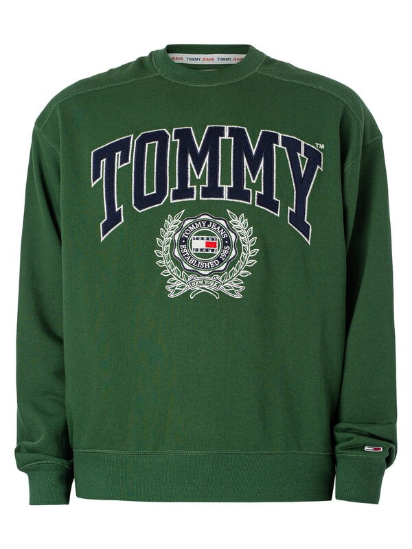 Tommy Hilfiger Original Men Oversized Sweatshirt تلبيسة أوسع مقاس