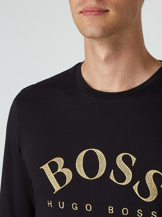 Hugo Boss Original 💯 Men Tshirt Long Sleeve
