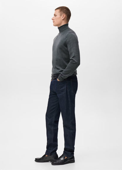 Mango Original Men TURTLENECK - Grey