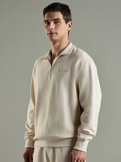 Tommy Jeans Original Men Quarter Zip-Up Sweatshirt