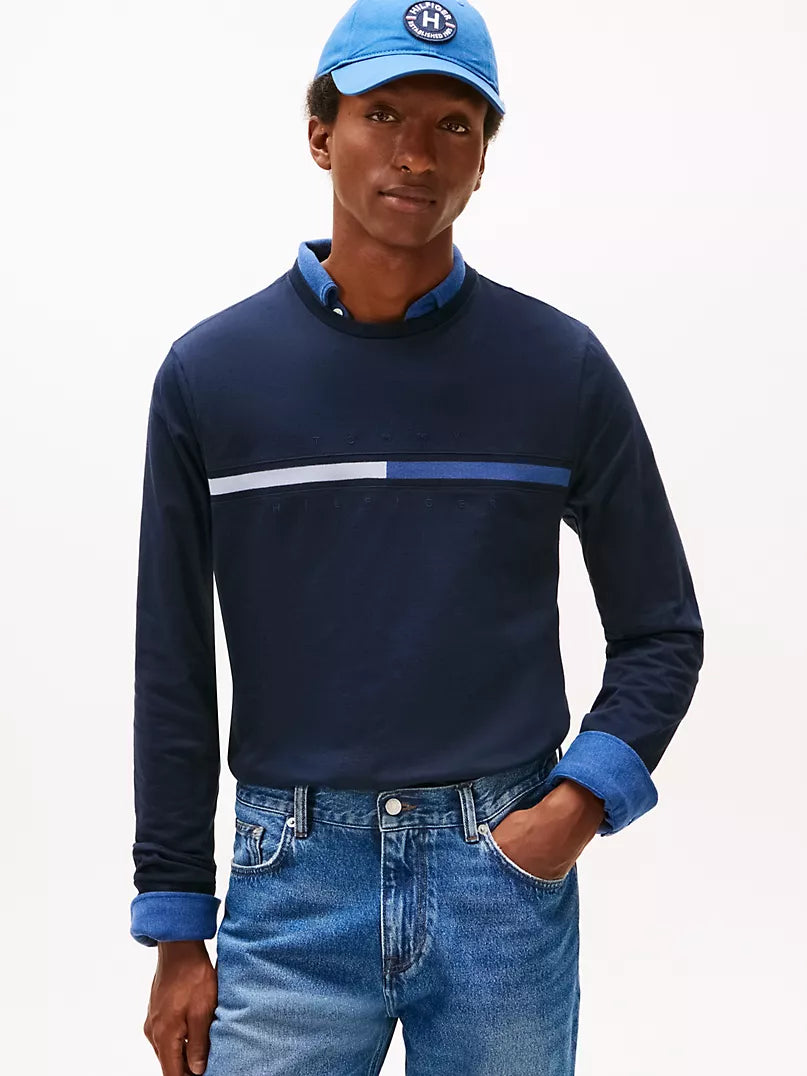Tommy Hilfiger Original Men Long Sleeve T-Shirt
