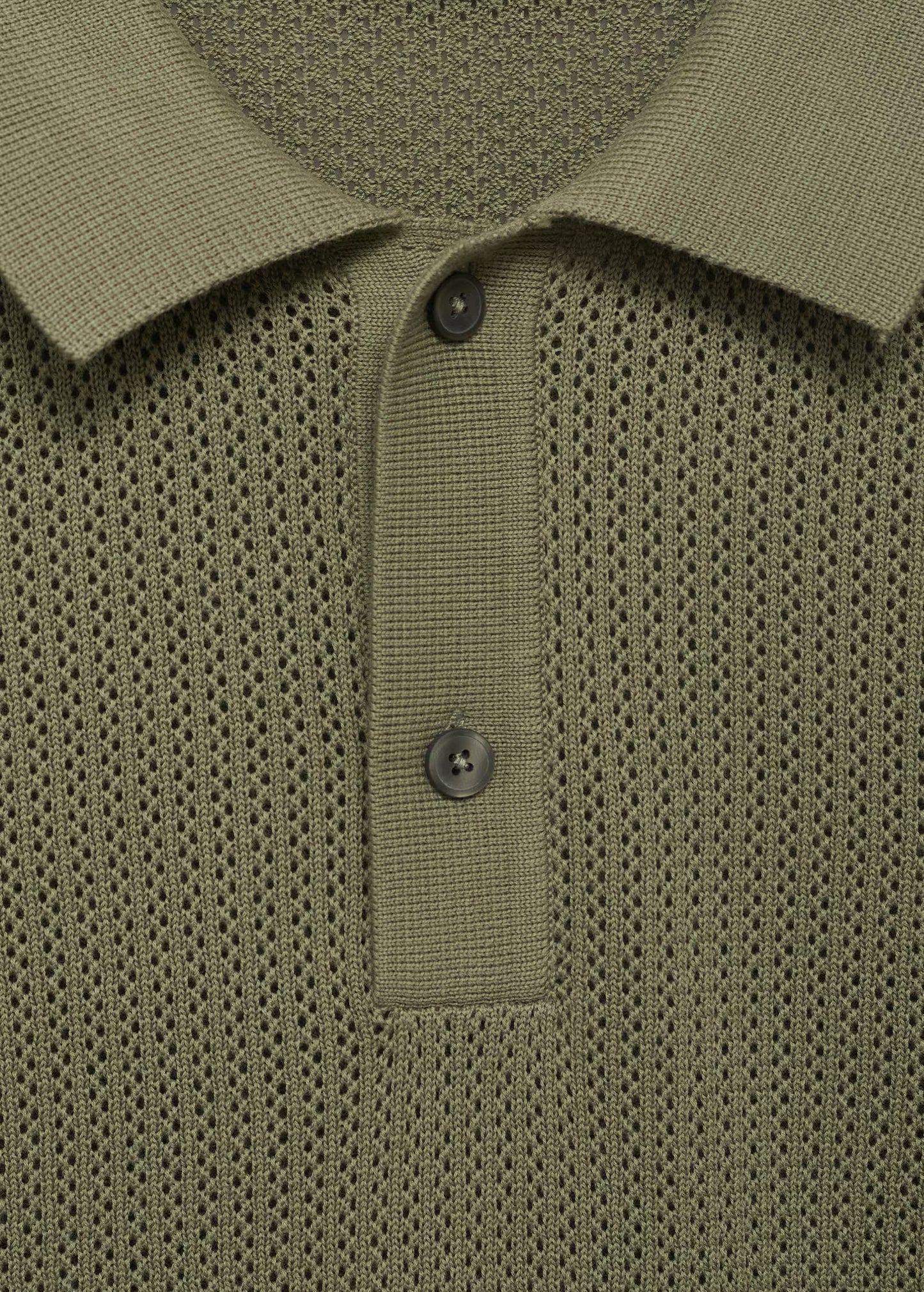 Mango Original Men RIBBED KNIT Polo-SHIRT 17031244