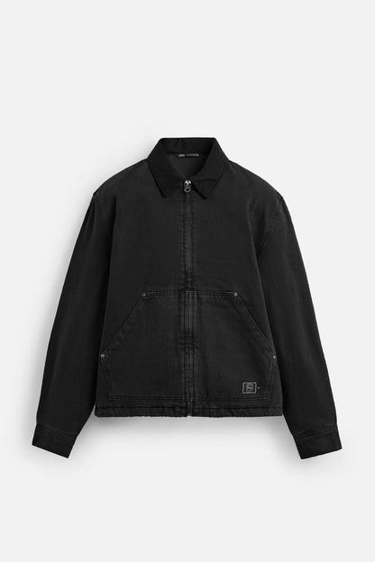 Zara Original Men Jacket in black