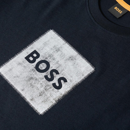 Hugo Boss Original 💯 Men Tshirt  IN DARK NAVY
