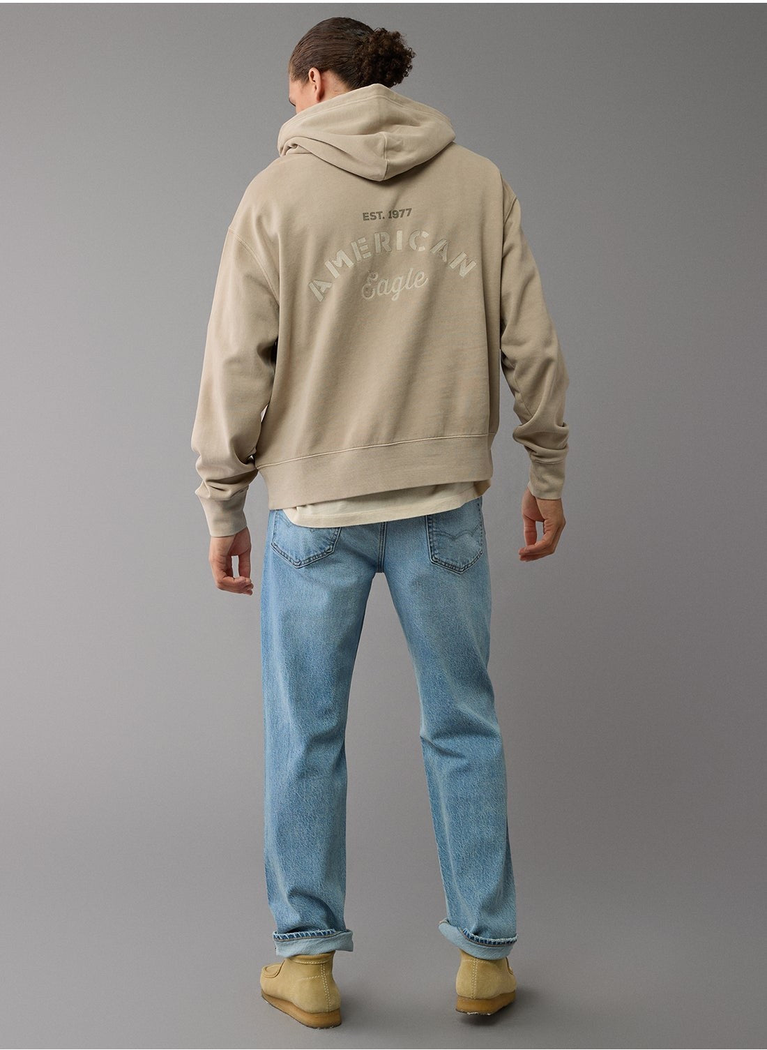 American Eagle Original Men Est. 1977 Back Logo Hoodie
