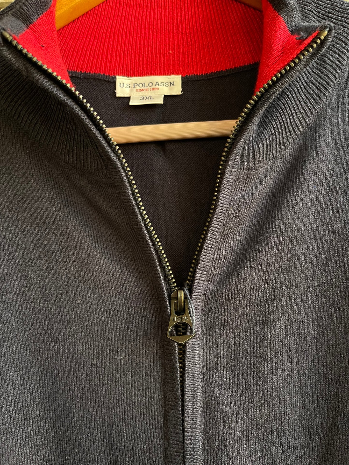Us. Polo Assn. Original Men Full Zipper