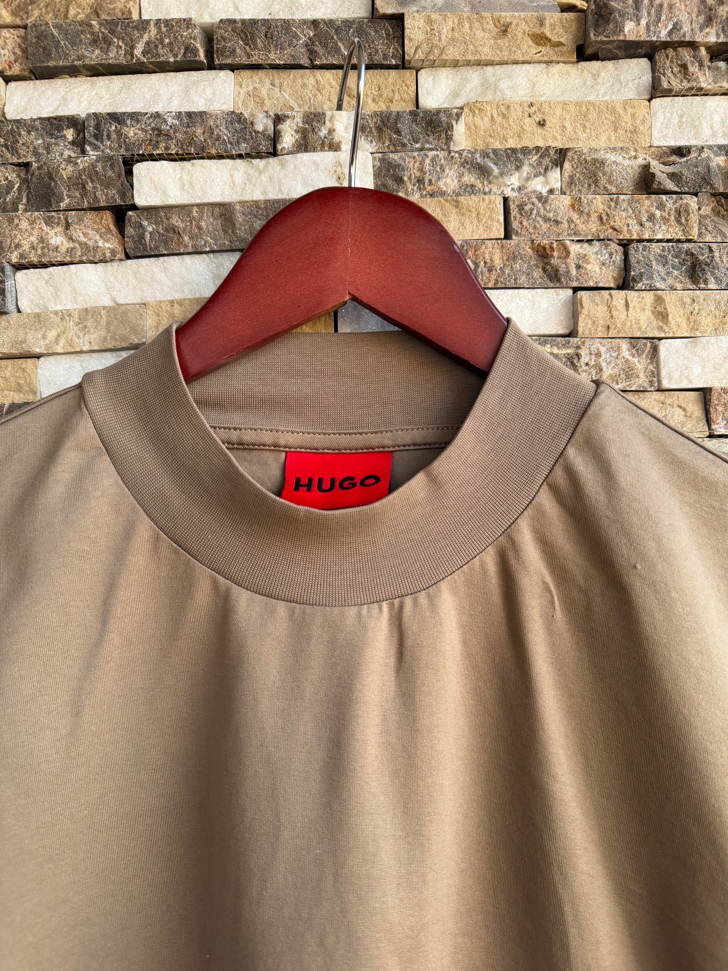 Hugo Boss Original 💯 Men Tshirt Basic High Neck