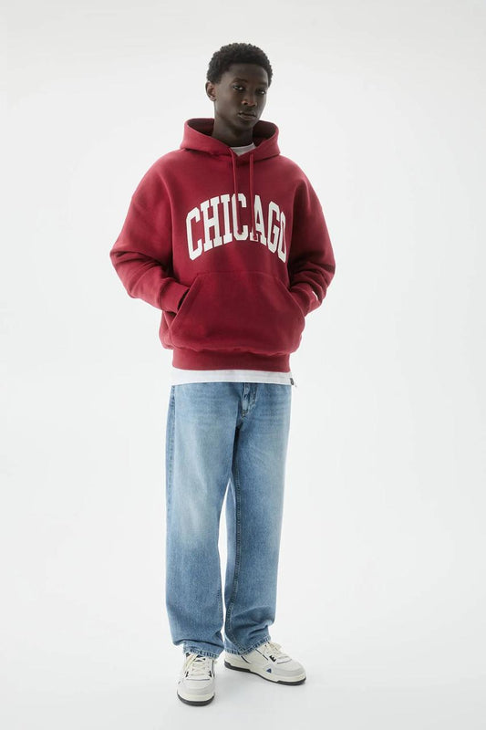 PULL&BEAR Stwd Original Men Hoodie تلبيسة أوسع مقاس oversized