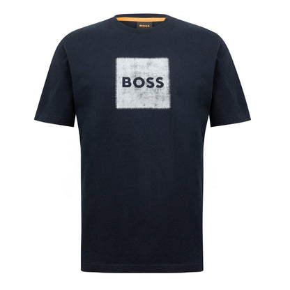 Hugo Boss Original 💯 Men Tshirt  IN DARK NAVY
