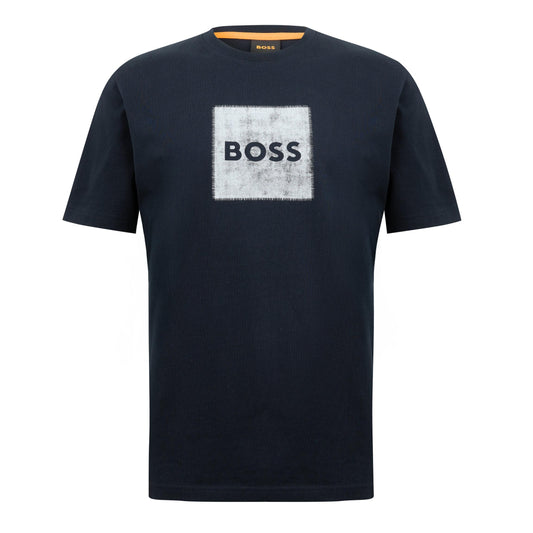 Hugo Boss Original 💯 Men Tshirt  IN DARK NAVY