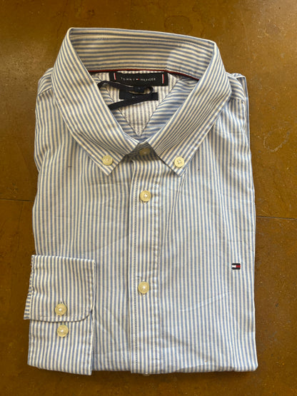 Tommy Hilfiger Original Men Linen Shirt Slim FiT