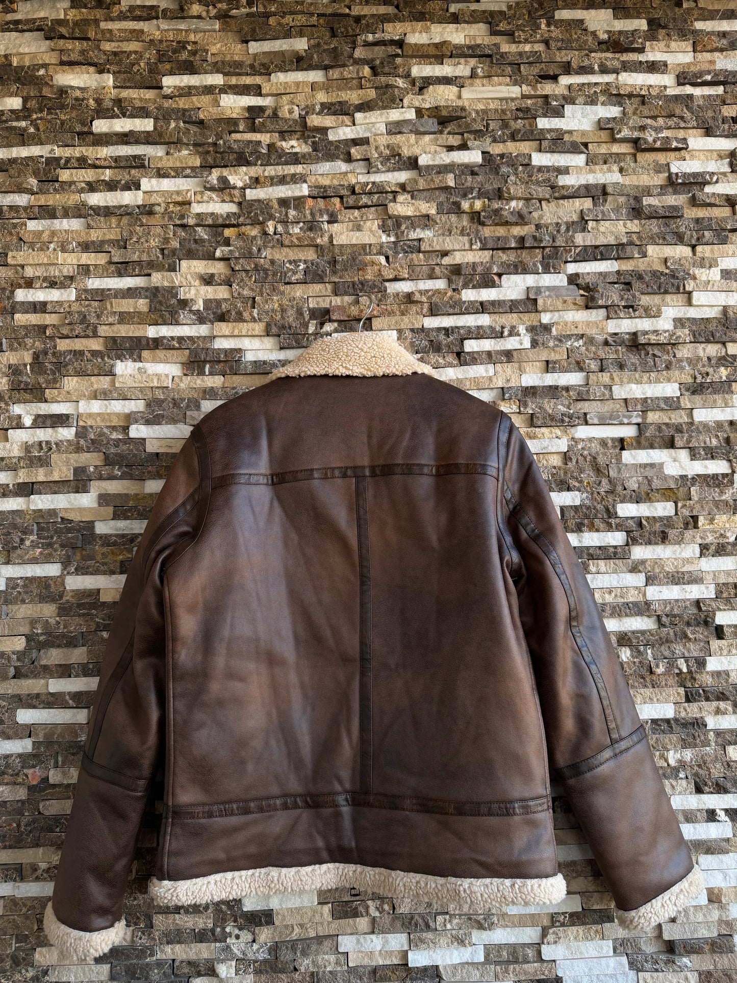 Calvin Klein original Men Leather Jacket