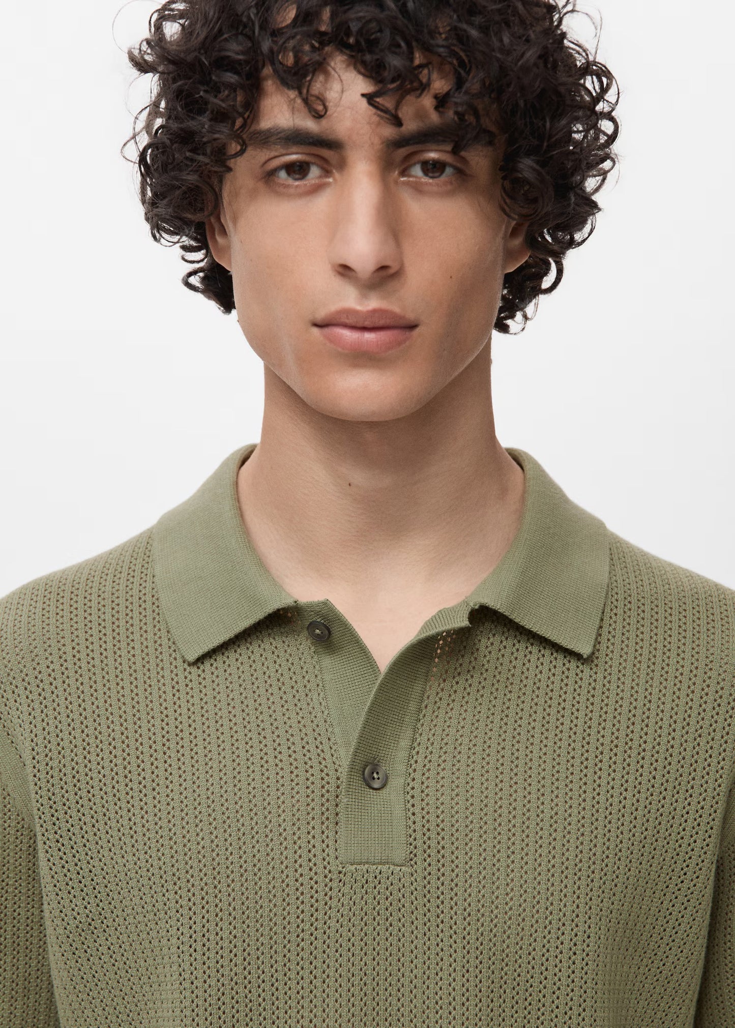 Mango Original Men RIBBED KNIT Polo-SHIRT 17031244