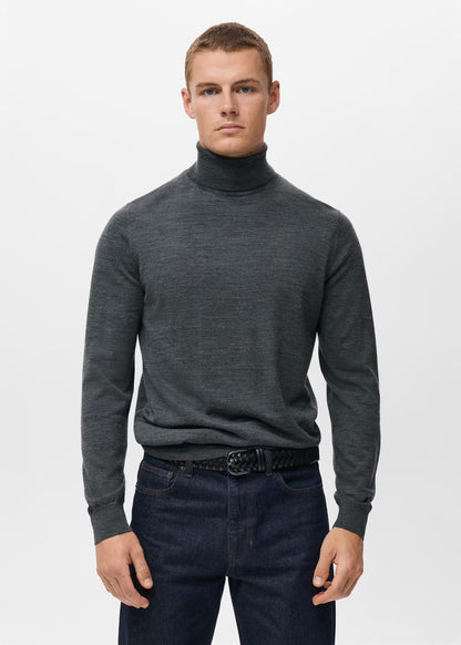 Mango Original Men TURTLENECK - Grey