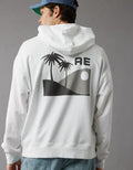American Eagle Original Men Palm Tree Graphic Hoodie
