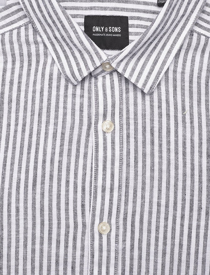 ONLY & SONS Original Men linen mix long sleeve shirt