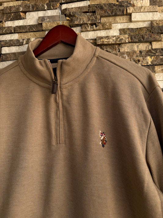 Us polo Assn Original Men quarter zipper