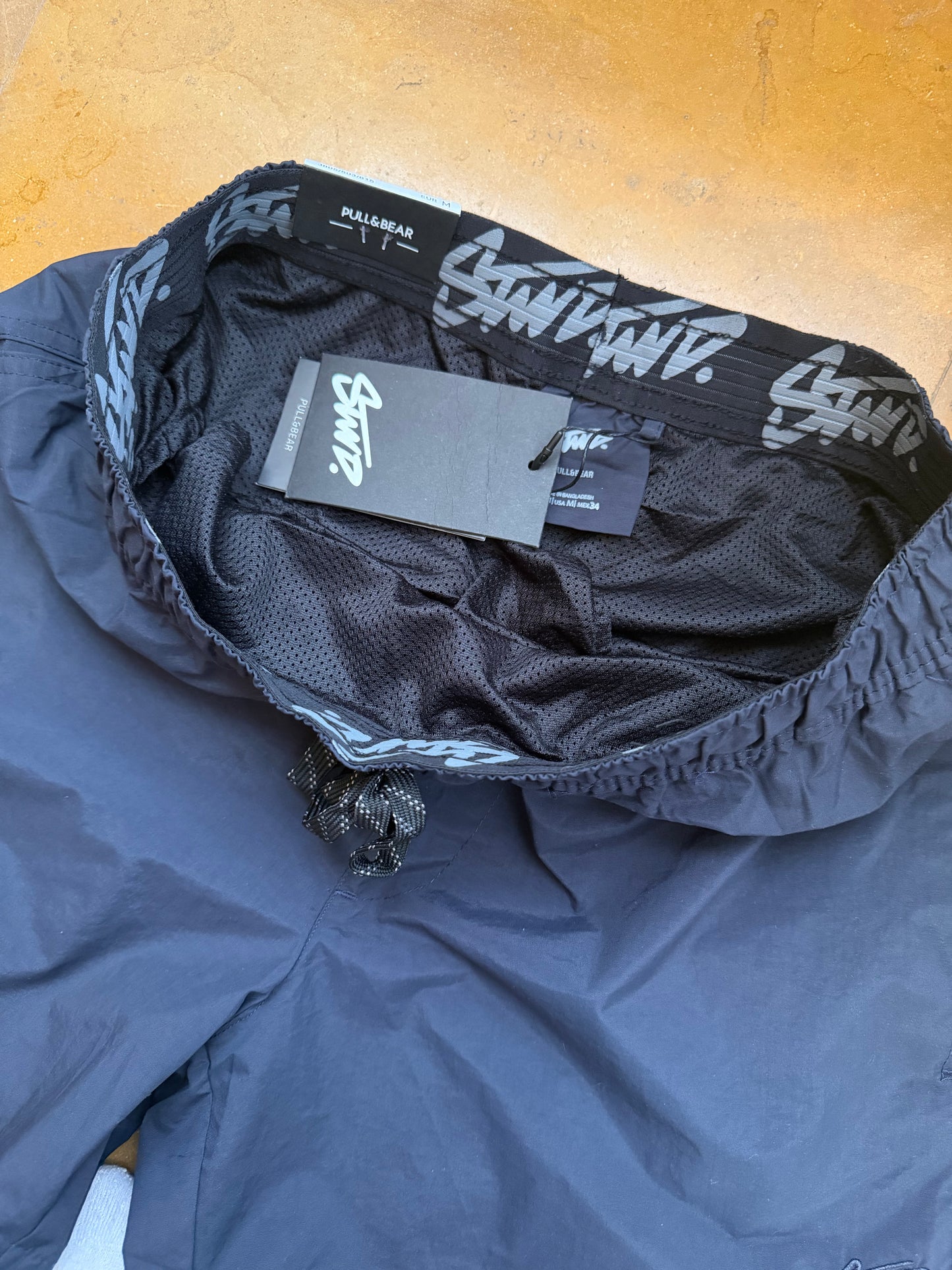 Stwd ( PULL&BEAR) Original Men Swimming Suit In Dark Navy