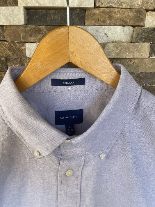 GANT ORIGINAL MEN SHORT SLEEVE SHIRT تلبيسة واسع مقاس