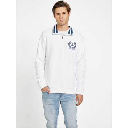 Guess Original Men Quarter zip-Up Hoodie