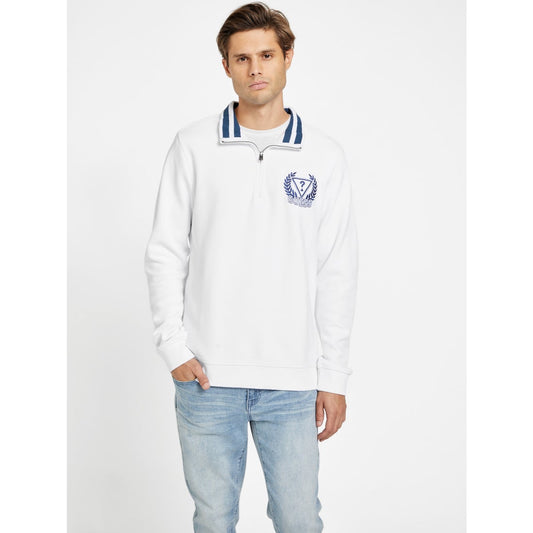 Guess Original Men Quarter zip-Up Hoodie