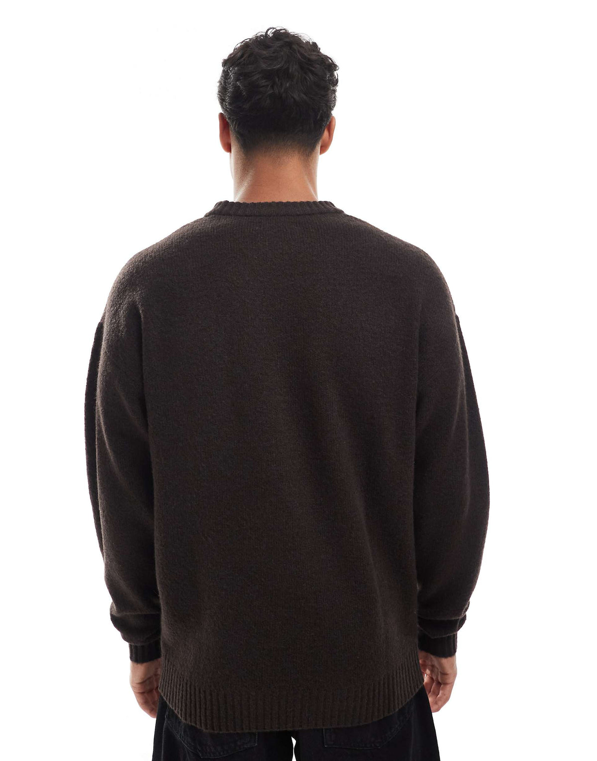 Jack & Jones Original Men fluffy crew neck sweater