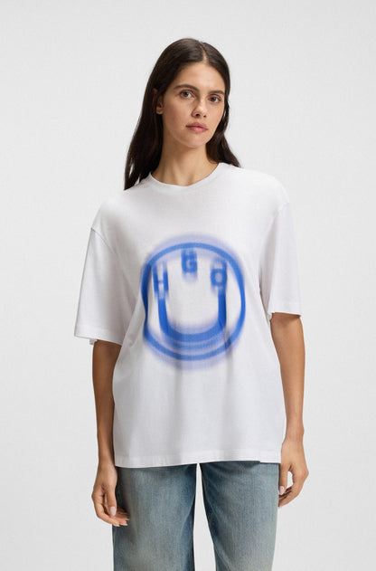 Hugo Boss Original 💯 Men Tshirt تلبيسة واسع مقاس Oversized