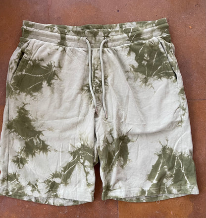 Only & Sons Original Green Tie-Dye Men Shorts