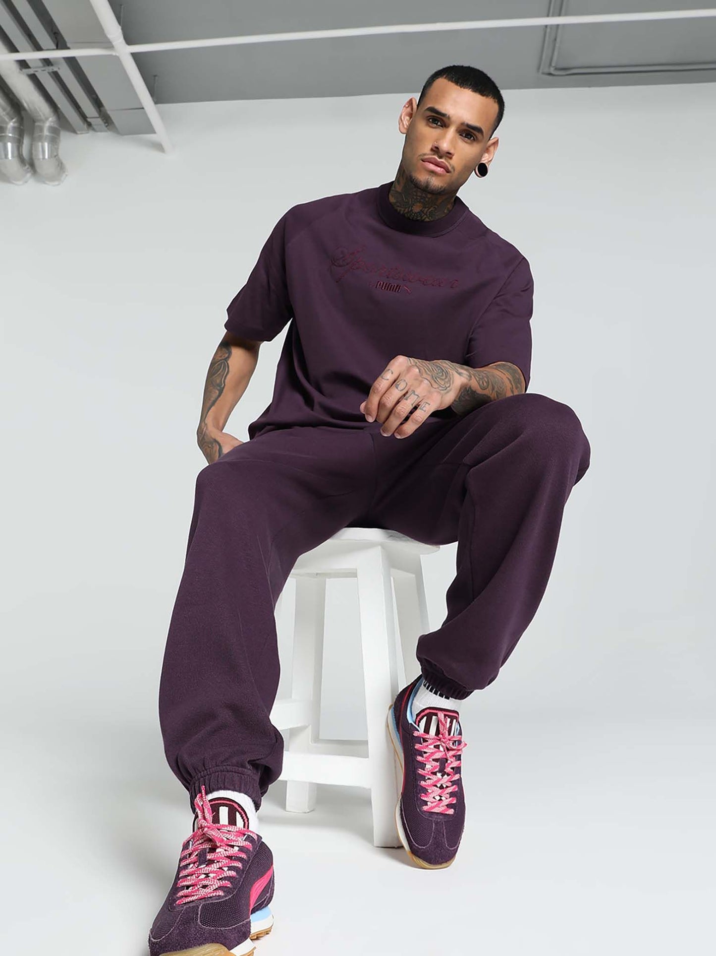 Puma Original Men T-Shirt Oversized