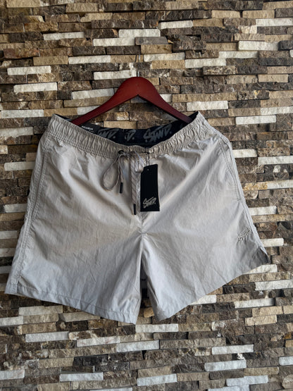 Stwd ( PULL&BEAR) Original Men Swimming Suit In Light Grey