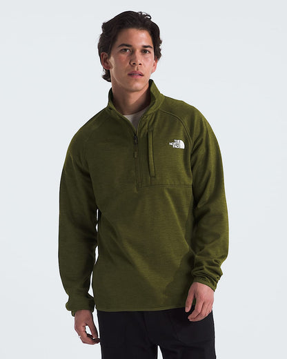 THE NORTH FACE Original CANYONLANDS 1/2 ZIP MENS Dry Fit - Olive