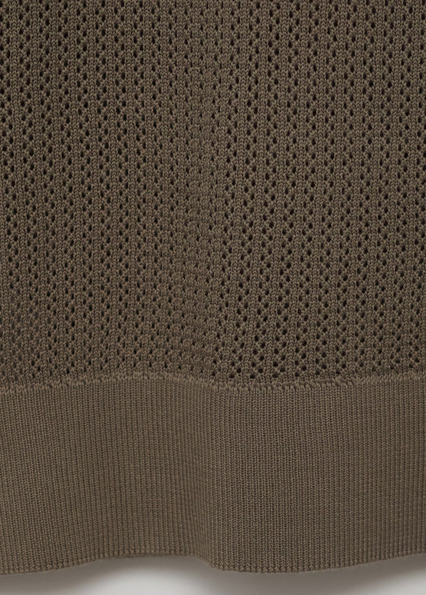 Mango Original Men RIBBED KNIT Polo-SHIRT 17031244
