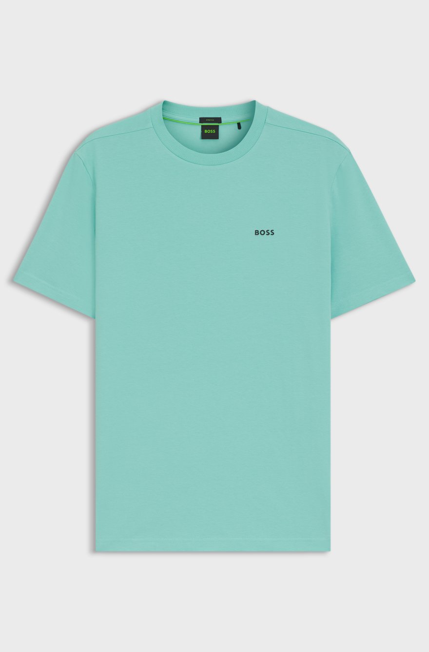 Hugo Boss Original 💯 Men Tshirt Turquoise