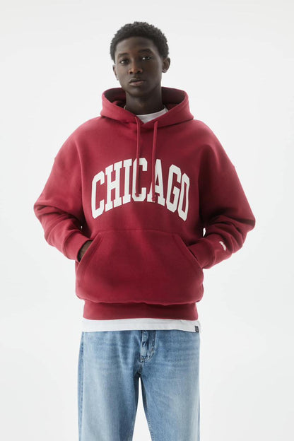 PULL&BEAR Stwd Original Men Hoodie تلبيسة أوسع مقاس oversized